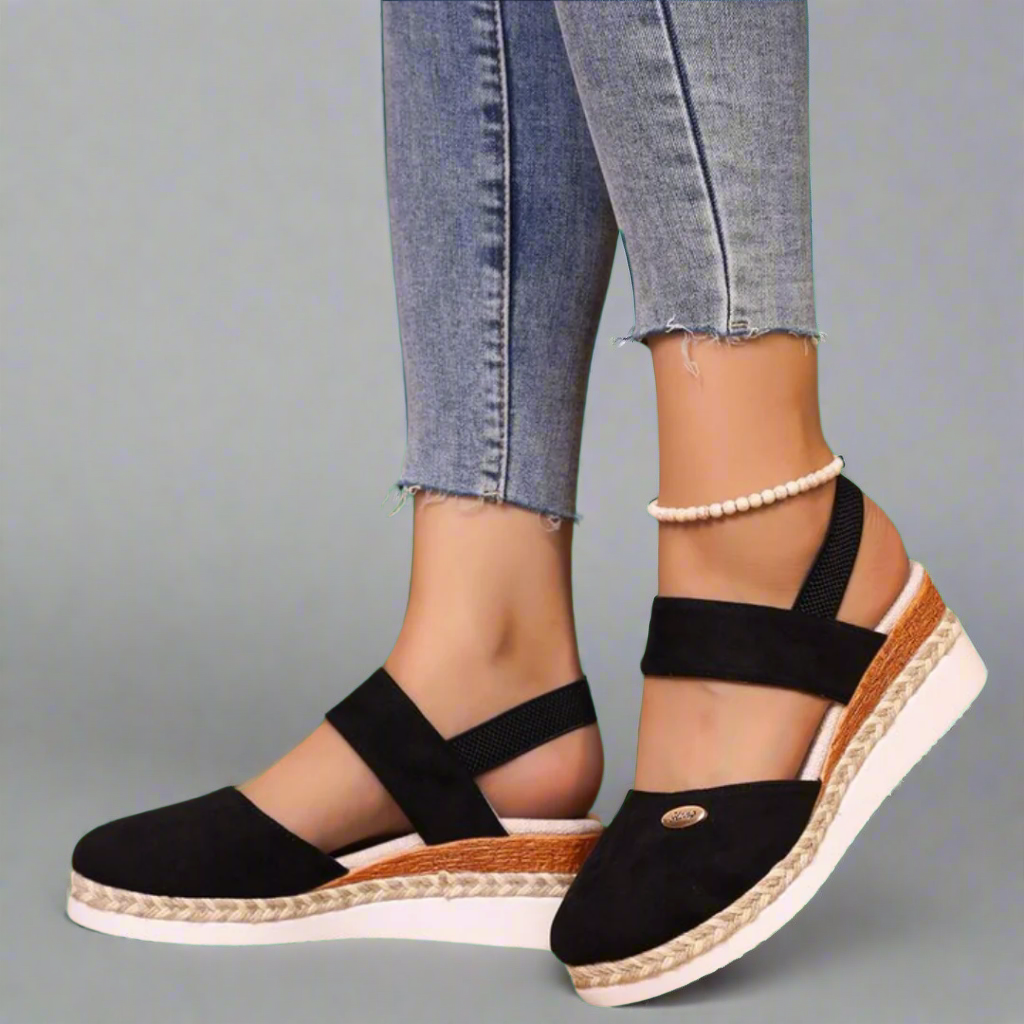 Gitta | Didelių Dydžių Wedge Sandalai – Patogūs ir Universalūs